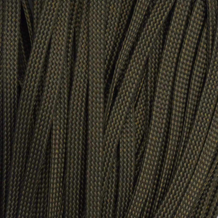 Whip Maker (WhipMaker) 3/16 Inch Olive Coreless Hollow Flat Nylon Cord Made in the USA aka 650 Coreless Paracord. (Copy)