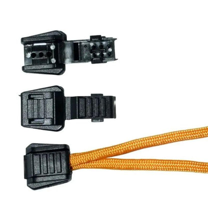 Zipper Pull/Cord-End for Paracord & Bungee/Shock Cord (10 Pack) - Paracord Galaxy