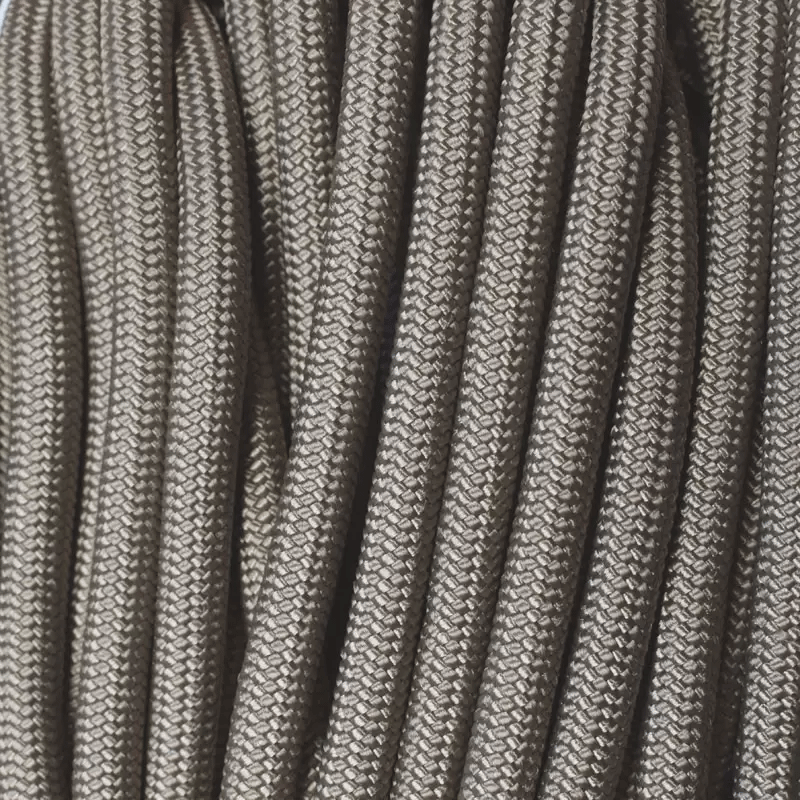 1/4" Nylon Paramax Rope Tan Made in the USA (100 FT.)  163- nylon/nylon paracord
