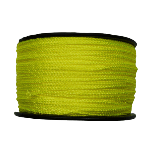 Nano Cord Neon Yellow Made in the USA (300 FT.)  167- poly/nylon paracord